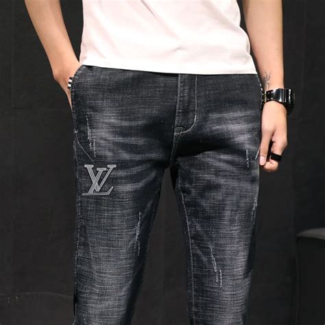 louis vuitton mens leather pants|Louis Vuitton jeans for men.